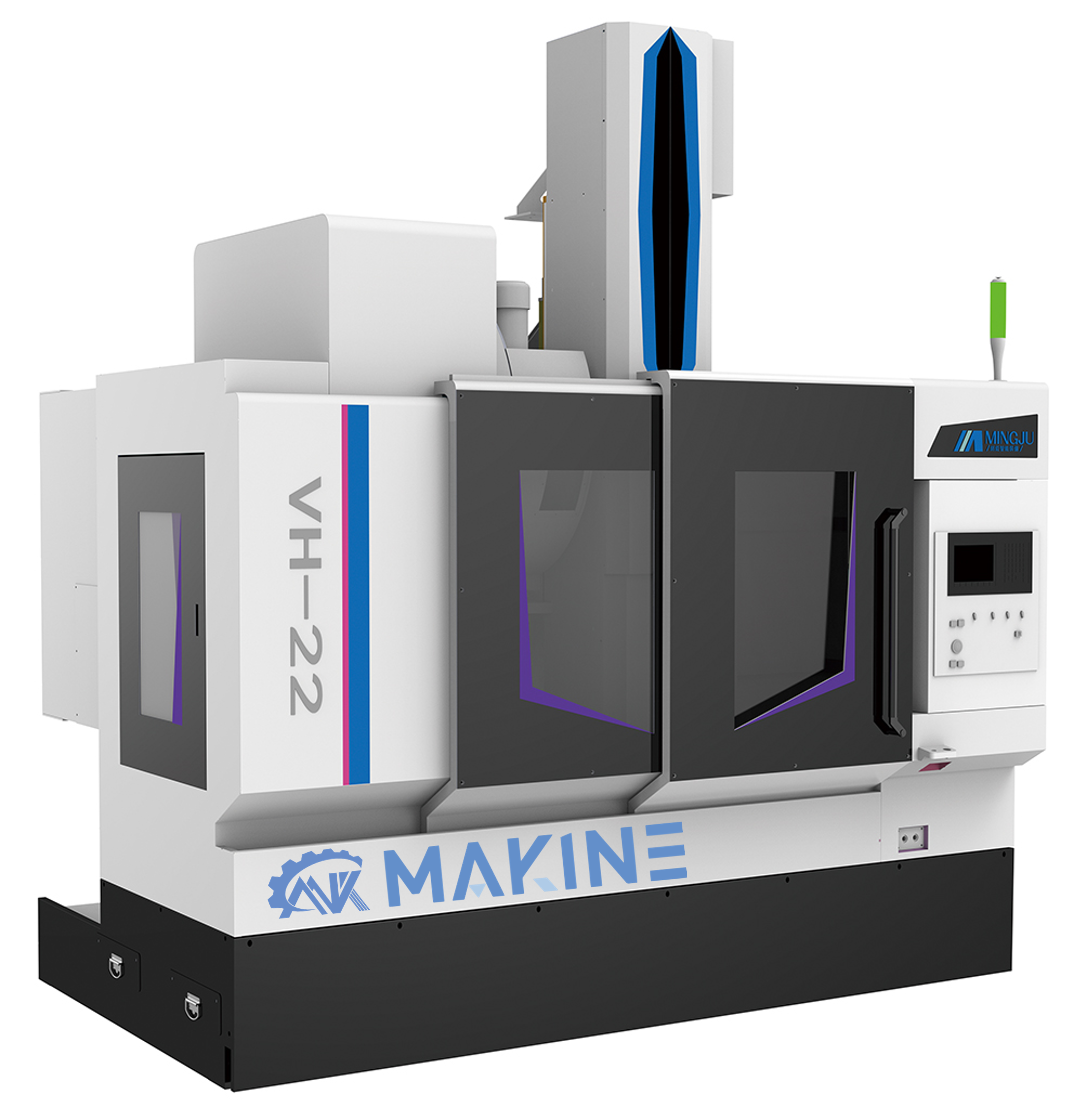 VH-22 5 Axis CNC Milling Machine Vertical Machine Center High Speed High Rigidity High Precision; USD 54000~55500